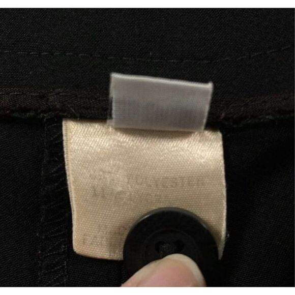 Theory Black Bootcut Cargo Trouser Pants Size 10 - Picture 4 of 13